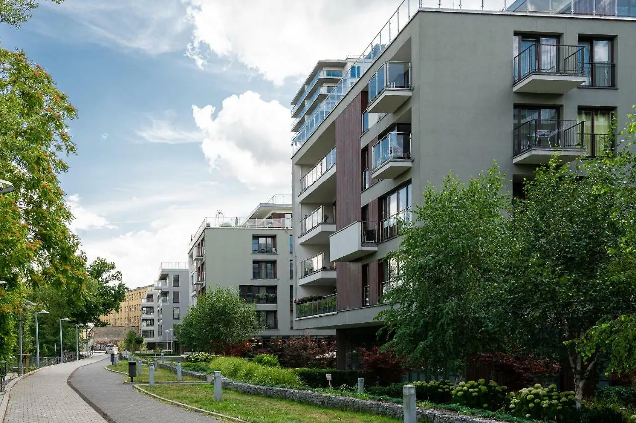 شقة فندقية Art Apart River View فروتسواف